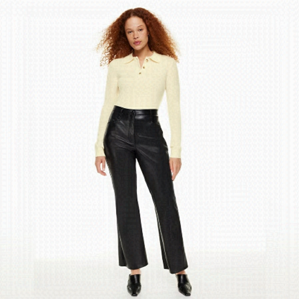 Aritzia Wilfred Liteluxe Cashmere Florence Sweater
